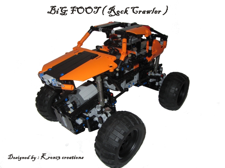 Lego Technic Rock Crawler 036